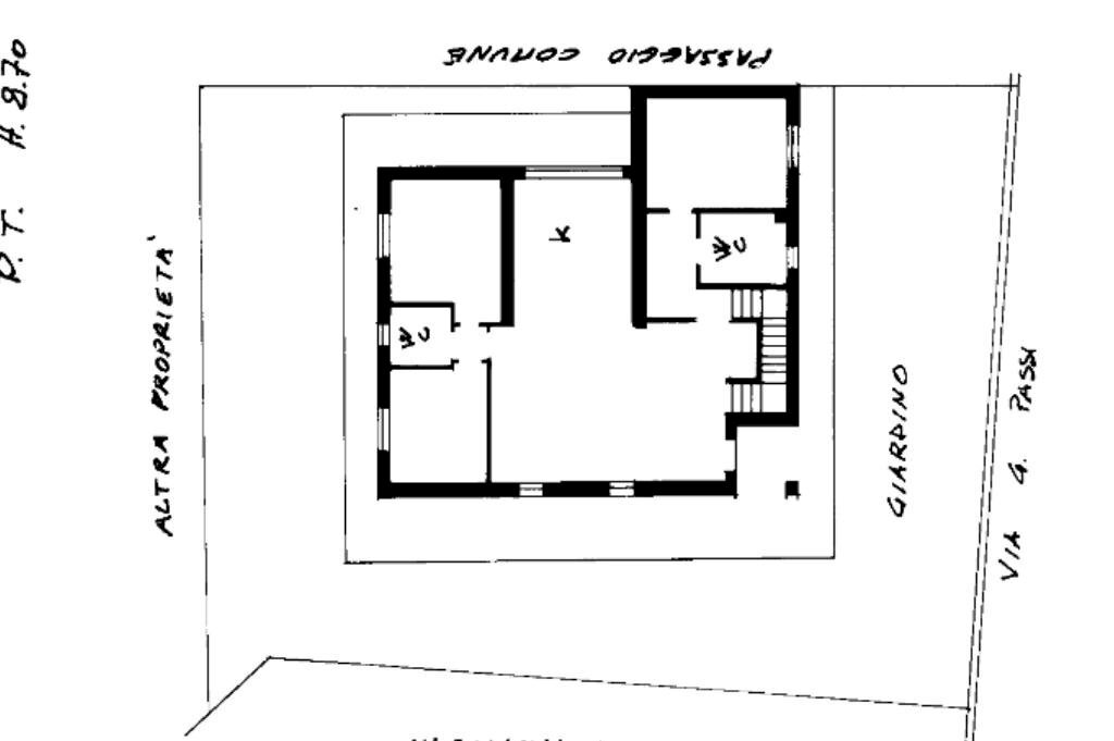 Villa Via Moneta, Opera - floor plans 1