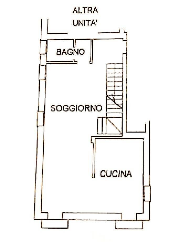 Foto 53 - Appartamento via castellana, Treviso - planimetria 1