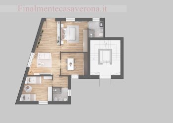 Foto 5 - Trilocale Via Roveggia
 
78, Verona - foto 5