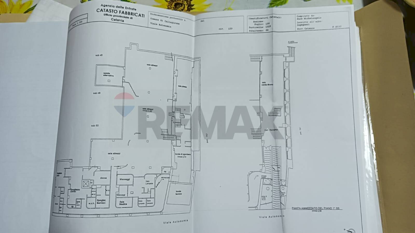 Pianta 2D - Locale Commerciale Viale Autonomia
 
159, Caltagirone - foto 2