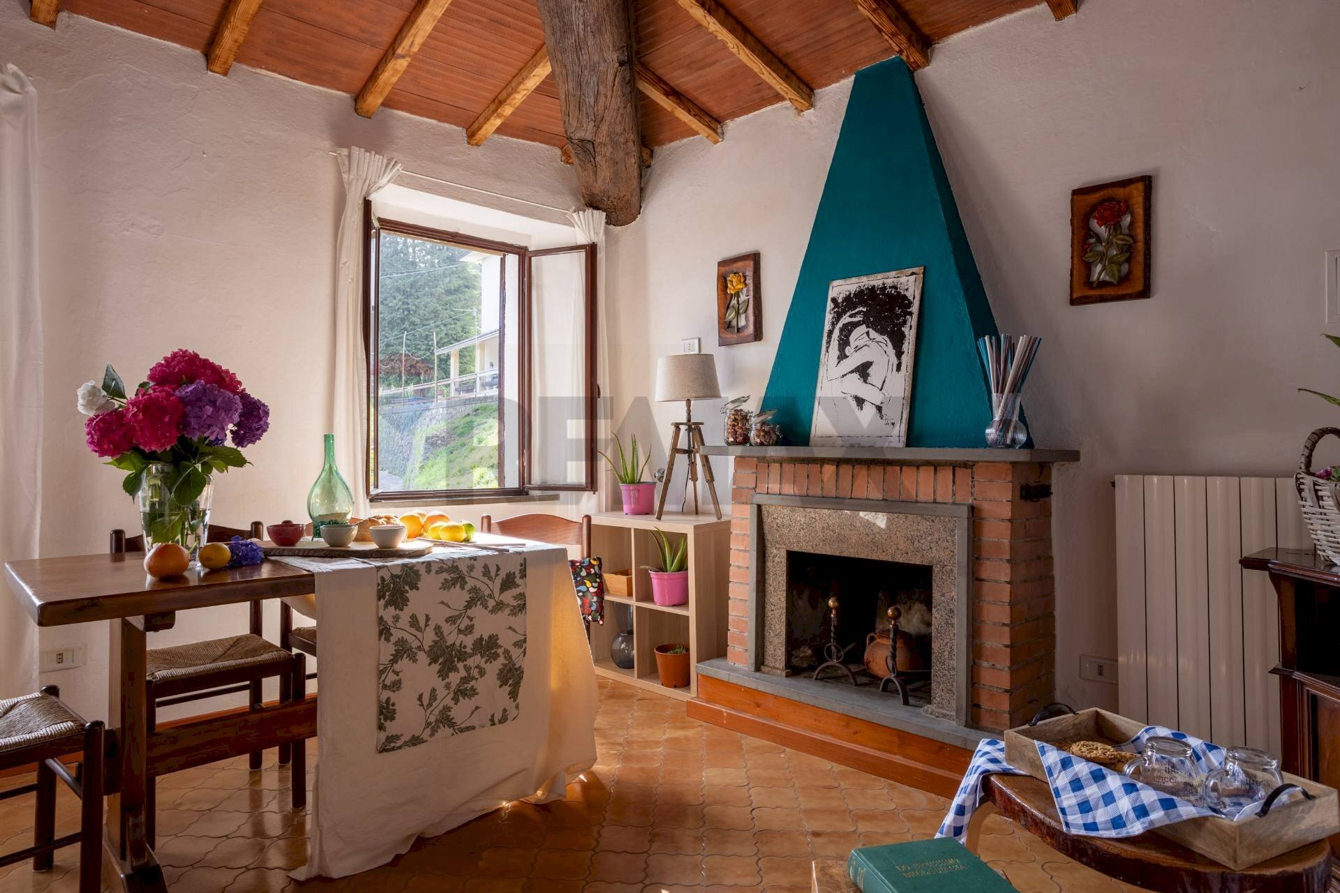 Soggiorno - Semi-detached house VIA SANTA CROCE, 4/A, Stazzema - photo 1