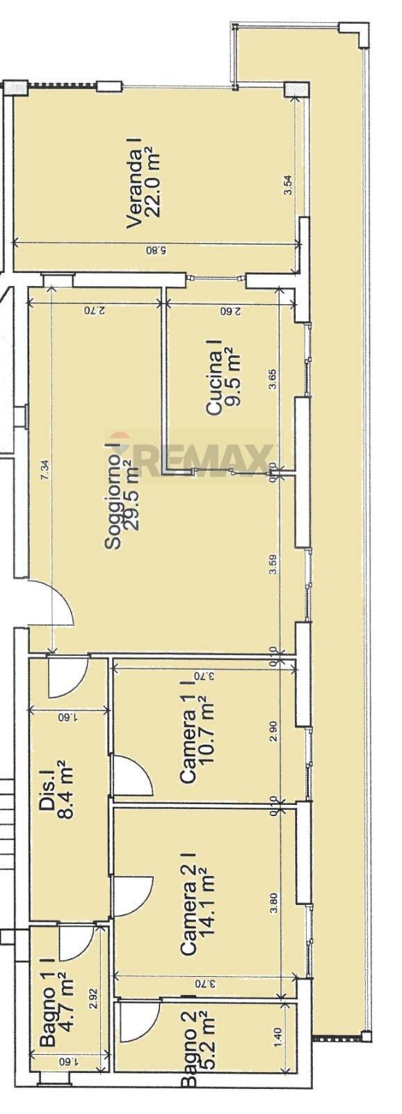 Pianta 2D - Four-room apartment VIA SICILIA
 
SNC, Siracusa - floor plans 1