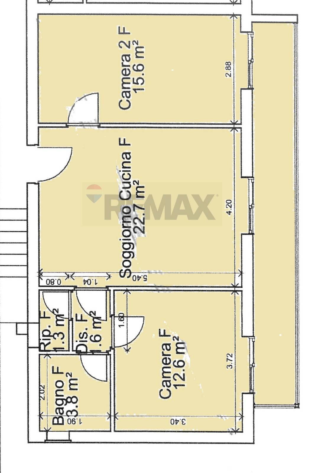 Pianta 2D - Three-room apartment VIA SICILIA
 
SNC, Siracusa - floor plans 1