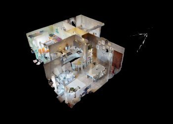 Pianta 3D - Trilocale viale campari
 
86, Pavia - foto 26