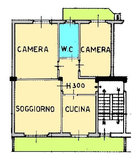 Foto 27 - Trilocale VIA VOLTA
 
114, Oggiona con Santo Stefano - planimetria 1