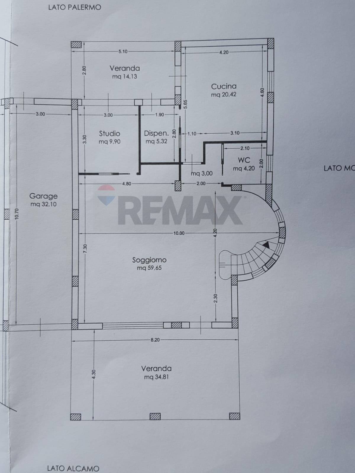 Pianta 2D - Villa contrada Badiotta
 
snc, Partinico - floor plans 1
