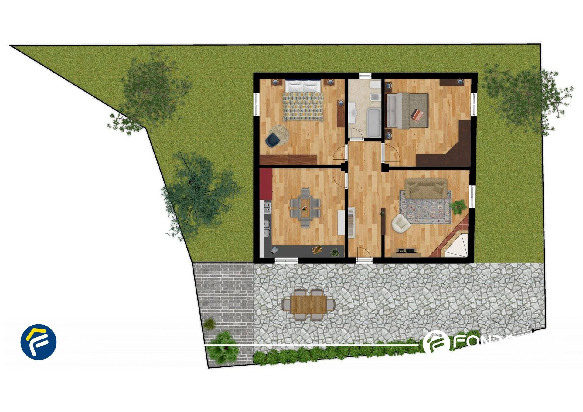 Foto 30 - Independent house Piazza IV Novembre, Testico - floor plans 1