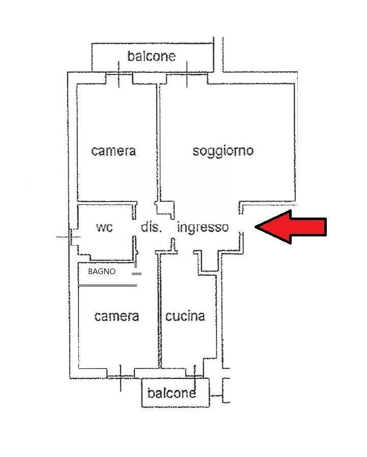 Foto 22 - Three-room apartment Viale Carlo Espinasse
 
102, Milano - floor plans 1