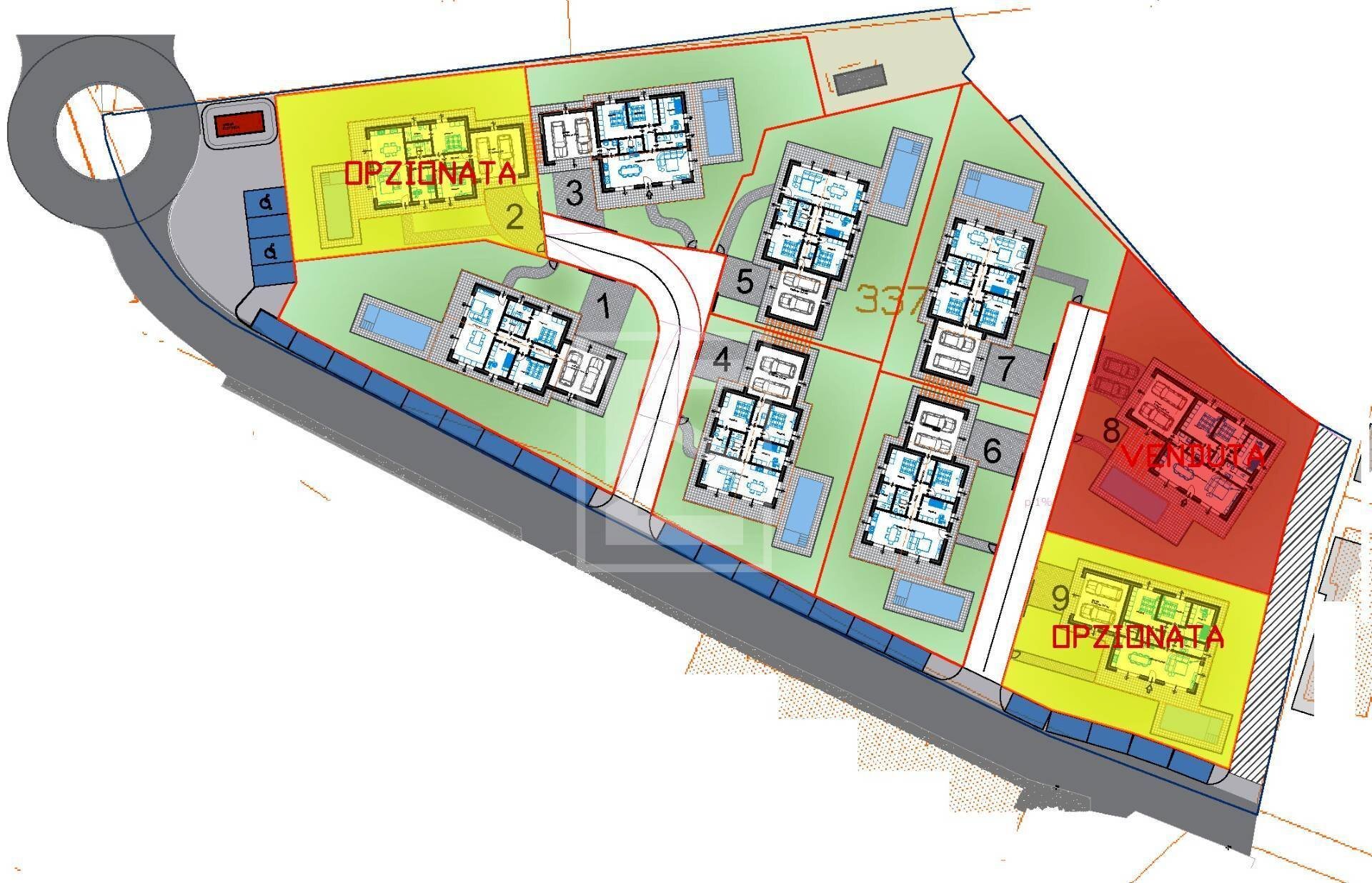 Foto 19 - Villa via Enrico Fermi, Soiano del Lago - planimetria 1