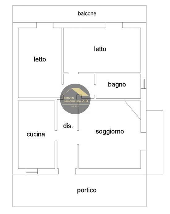 Foto 35 - Three-room apartment via valle berta
 
65, Agosta - floor plans 1