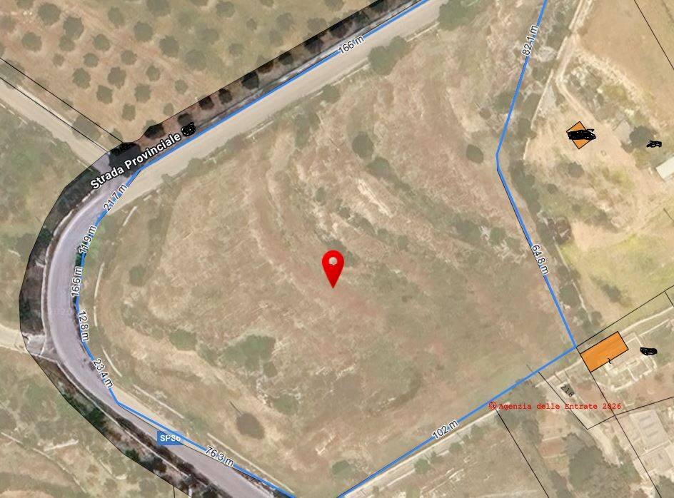 Foto 2 - Terreno agricolo C.da S. Alfano
 
sn, Canicattini Bagni - planimetria 1