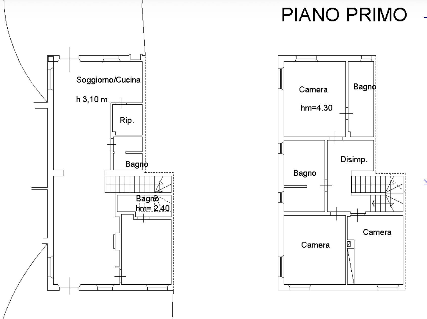 Foto 30 - Rustico Tenuta di Magliano Centro, Magliano in Toscana - planimetria 1