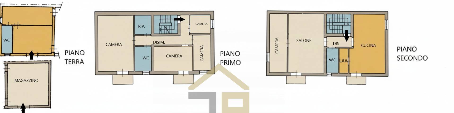 Foto 43 - Independent house Via Papa Giovanni XXIII
 
82, Castellammare del Golfo - floor plans 1