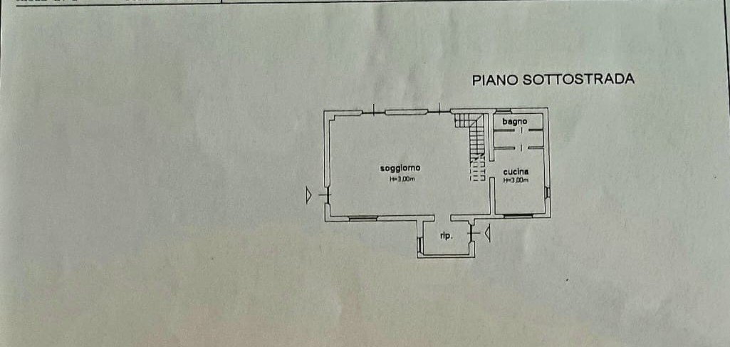 Rustico via Guaina, 6, Santa Maria Nuova - planimetria 1