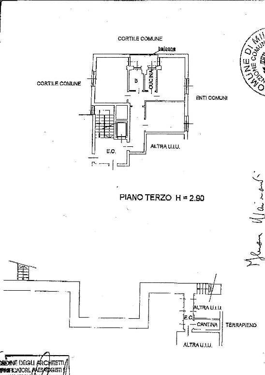 Foto 26 - Trilocale Viale Corsica
 
45, Milano - planimetria 1
