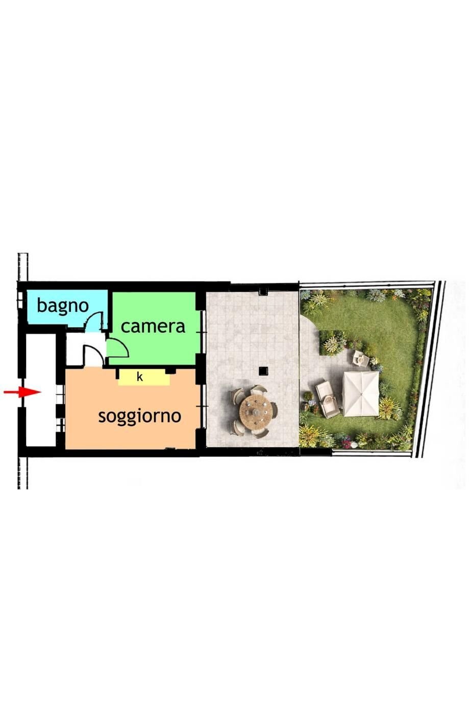 Villa via degli Anemoni, Ospedaletti - floor plans 1
