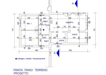 Planimetria - Villa via Ambuschetti, 9, Chieri - foto 5