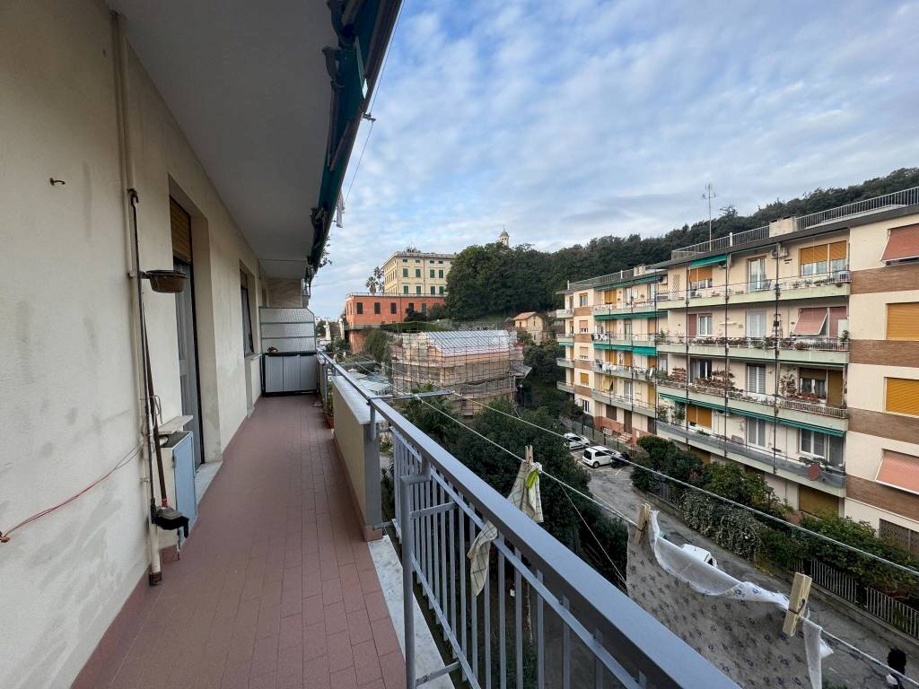 Balcone - Quadrilocale via Giovanni Guglielmo Longo, Genova (zona Pegli) - foto 2