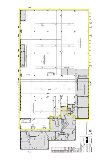 Capannone viale Alcide De Gasperi, Rho - planimetria 1