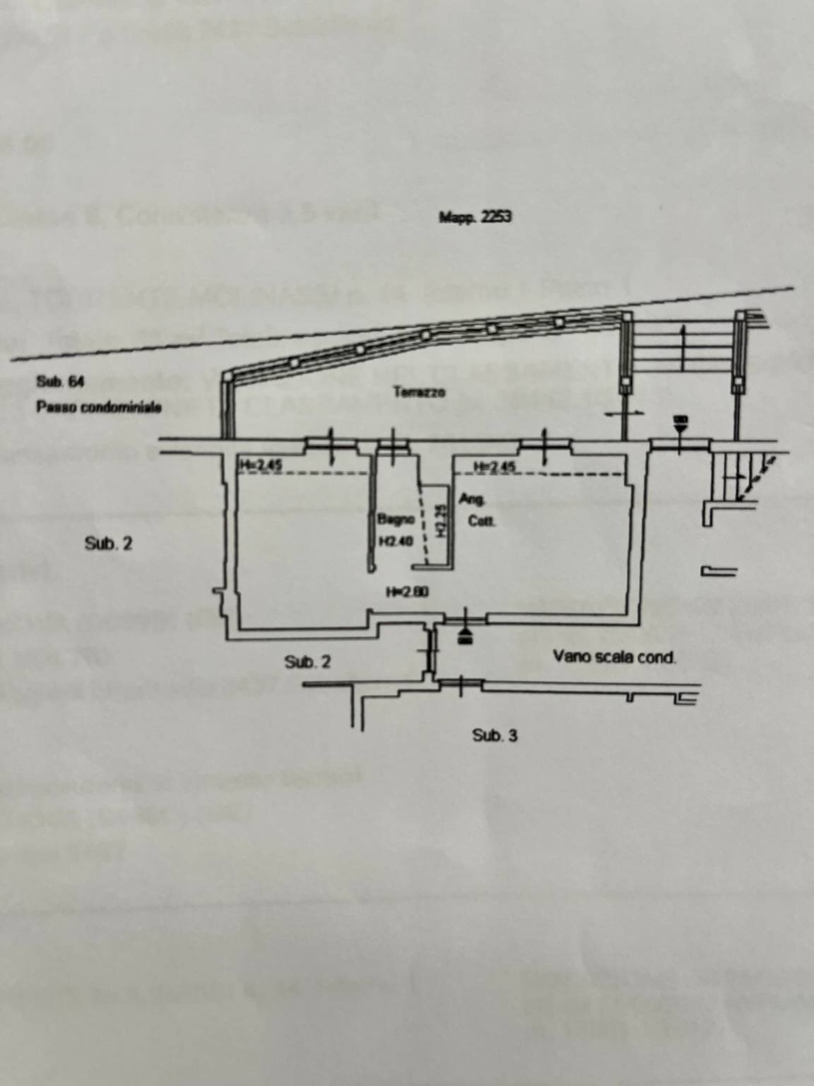 Bilocale via al Torrente Molinassi, 14, Genova (zona Sestri Ponente) - planimetria 1