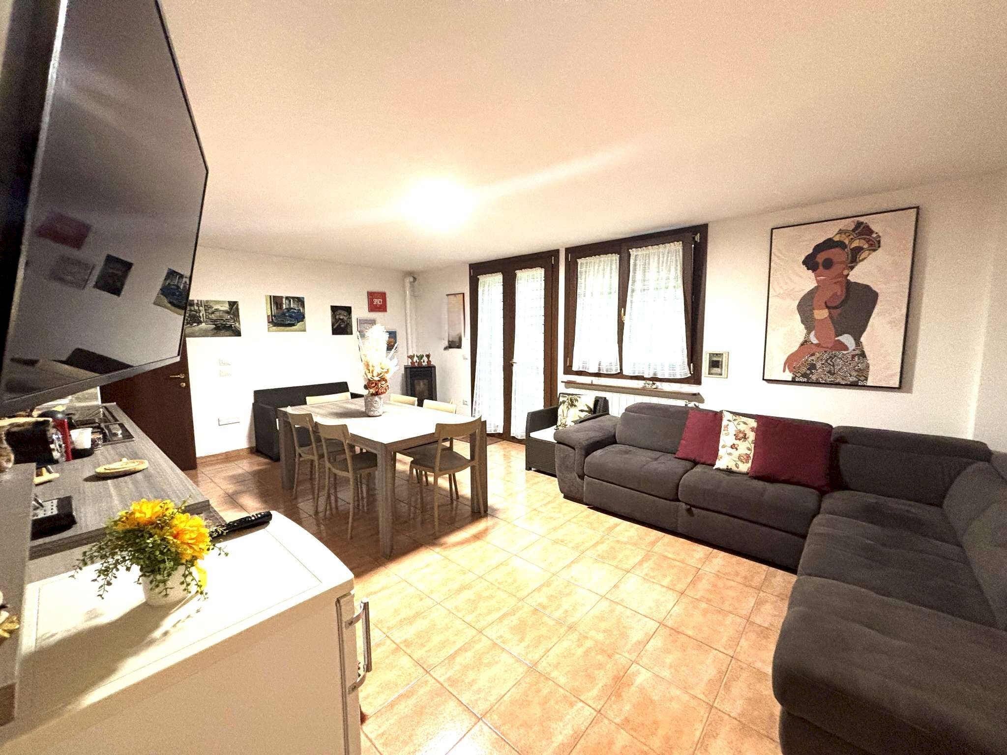 soggiorno/cucina taverna - Three-room apartment via San Giobbe, 72, Argelato - photo 3