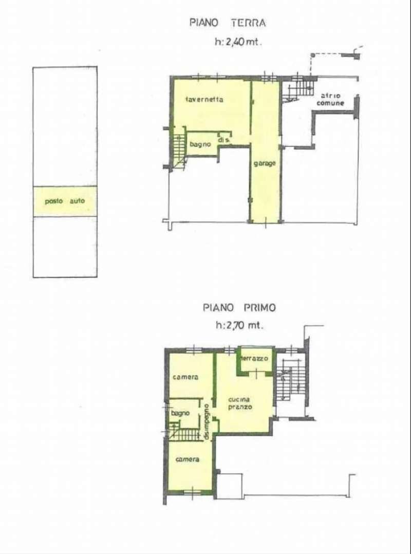 planimetria - Three-room apartment via San Giobbe, 72, Argelato - floor plans 1