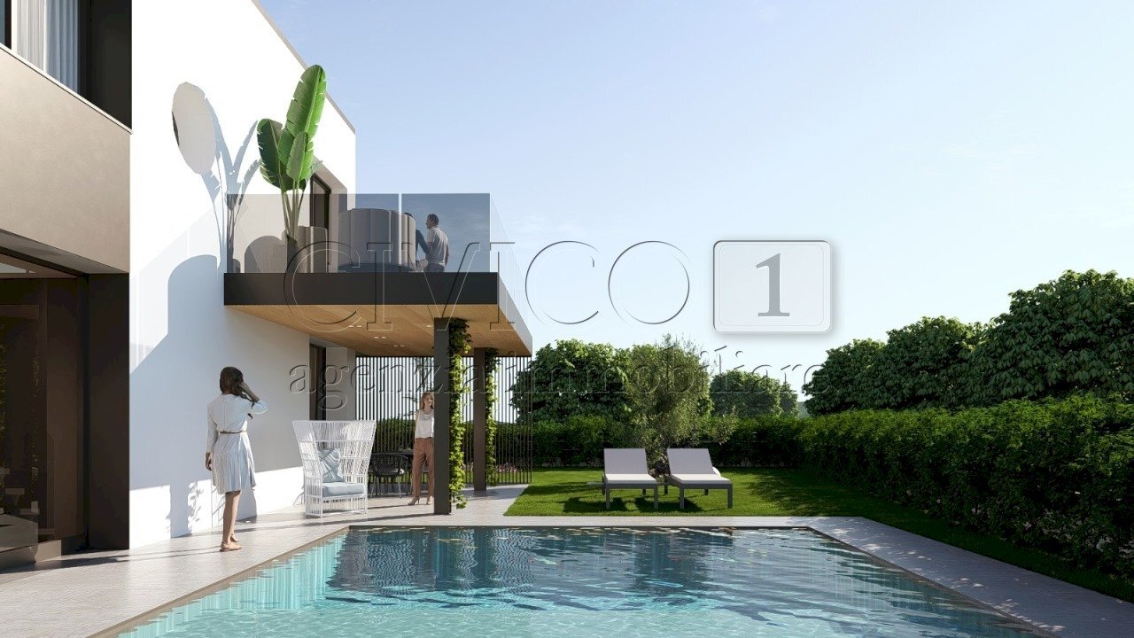 RENDER ESTERNO - Porzione di casa Via Grazia Deledda, Padova - foto 1