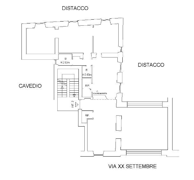 1.jpg - Office at auction Via XX Settembre 16, Genova - floor plans 1