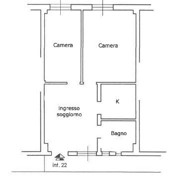 1.jpg - Four-room apartment at auction Via Giacomo Giovanetti 8, Genova (neighborhood Sampierdarena) - floor plans 1