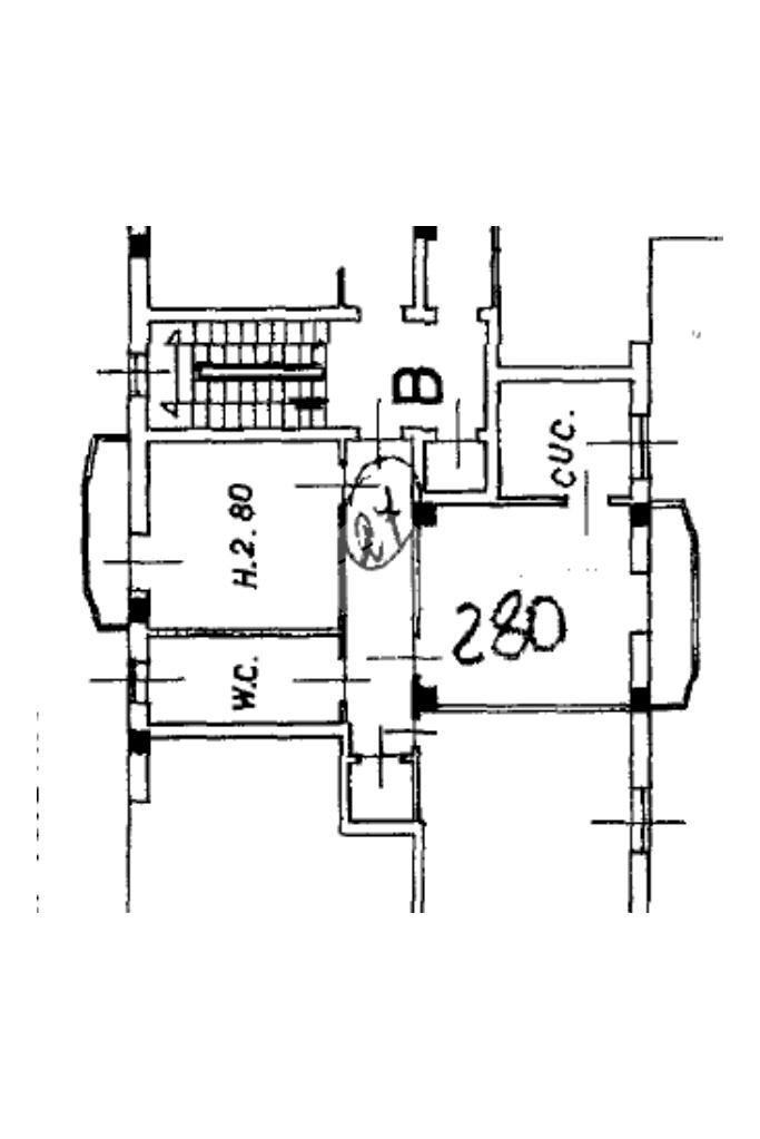 Quadrilocale Via ferrari, Piossasco - planimetria 1