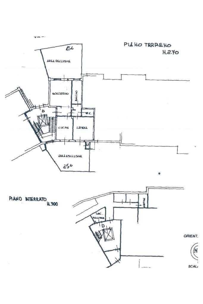 Trilocale Via bonatto, San Secondo di Pinerolo - planimetria 1