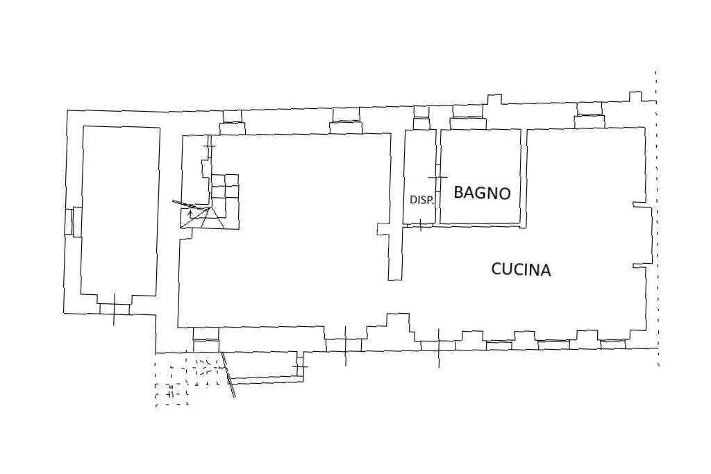 Independent house Via soleabo', Barge - floor plans 1