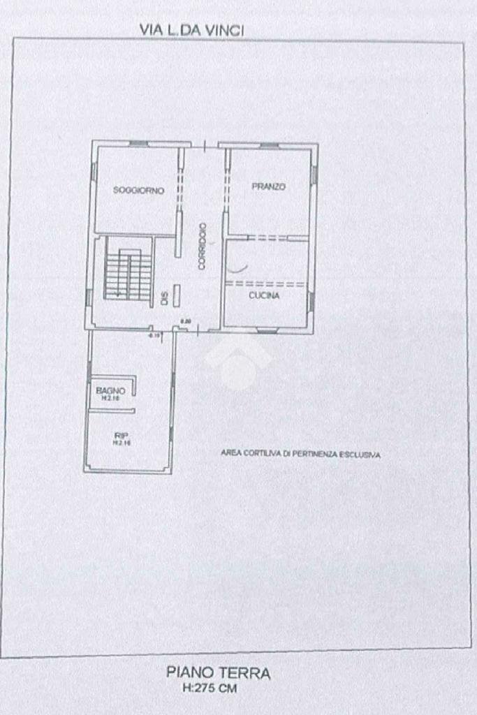 Casa indipendente Via L. Da Vinci, Cadelbosco di Sopra - planimetria 1