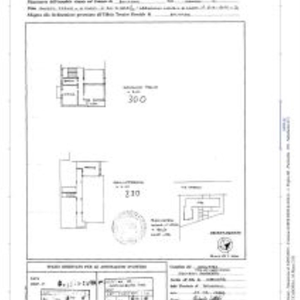 Three-room apartment Via Giovanni Casoni, 10, Bologna (neighborhood Bolognina) - floor plans 1