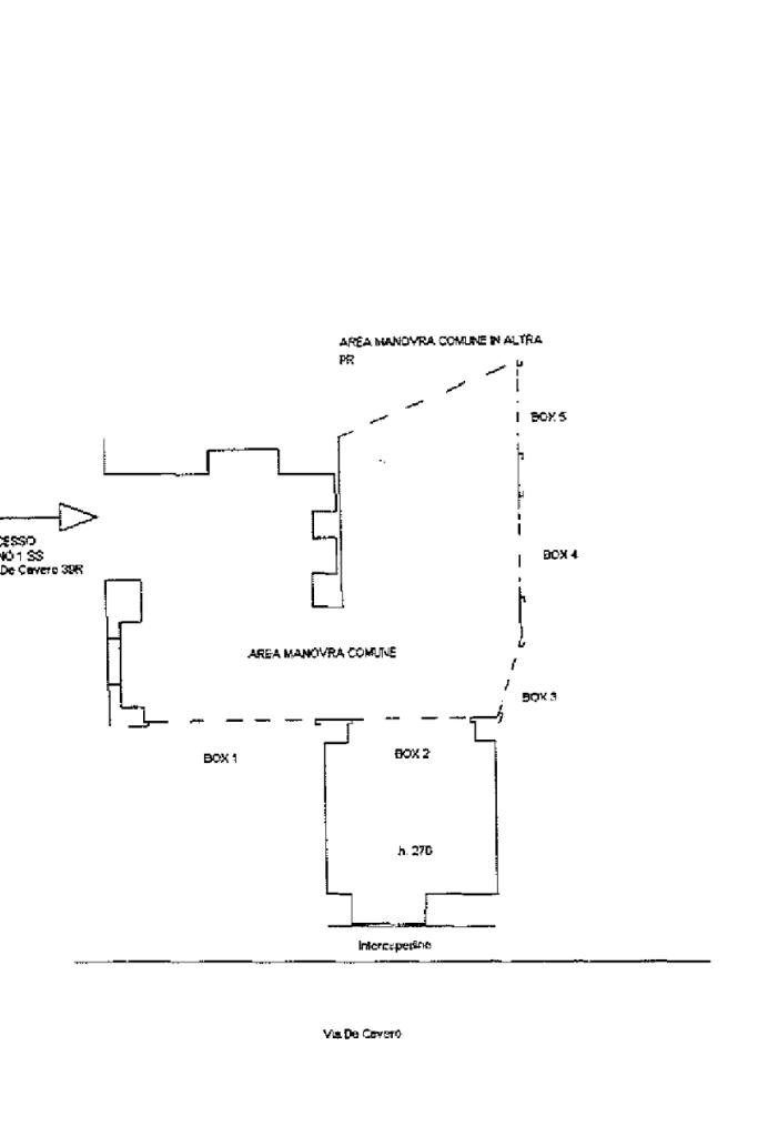 Box Via Paolo Antonio De Cavero, Genova (zona Cornigliano) - planimetria 1