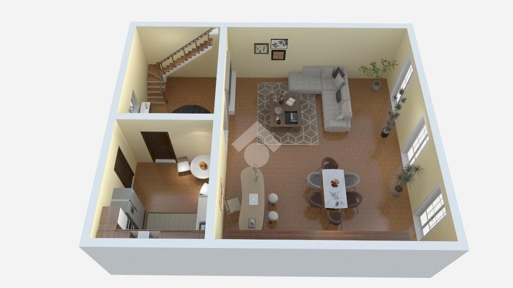 Casa indipendente Via Ripa Naviglio, Robecco sul Naviglio - planimetria 1