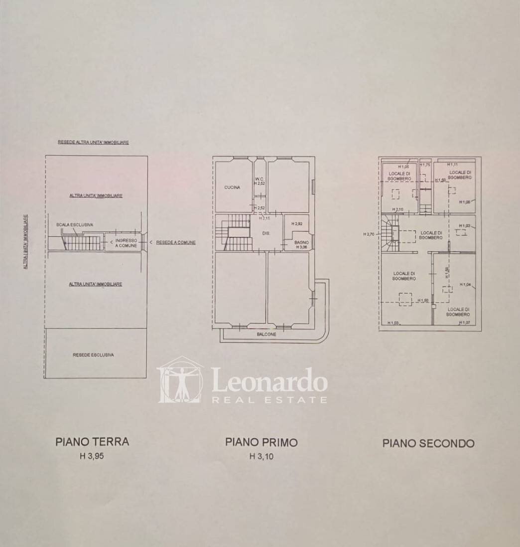 Foto 7 - Appartamento via etruria, Viareggio - planimetria 1