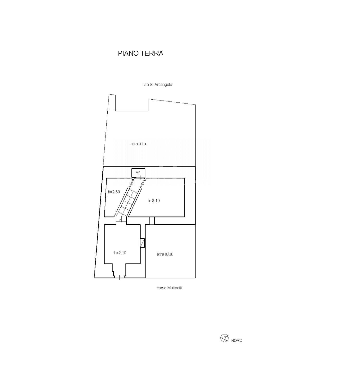 Foto 4 - Magazzino Corso Giacomo Matteotti
 
87, Minervino Murge - planimetria 1