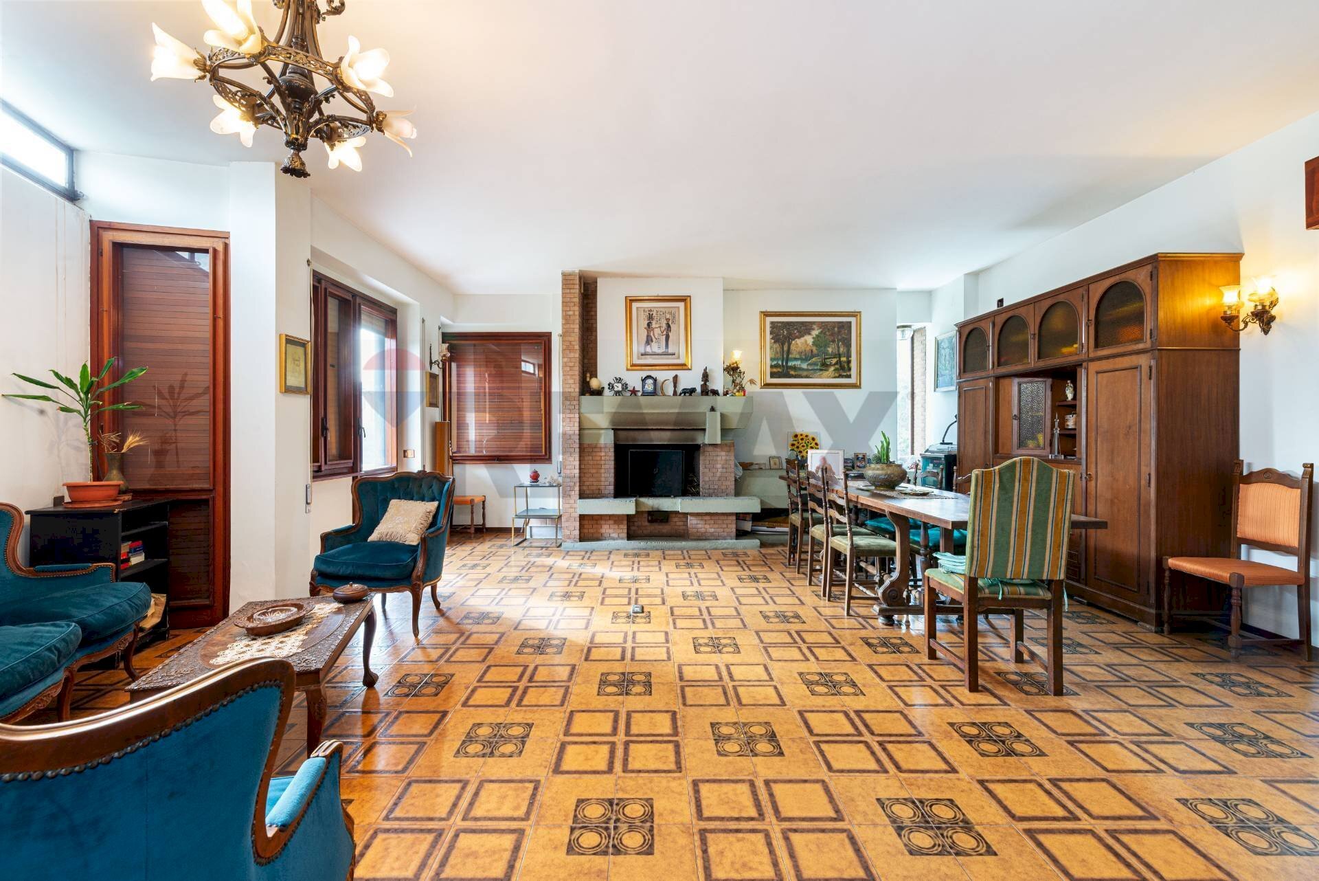 Soggiorno - Semi-detached house Via Alcmane, Roma - photo 3