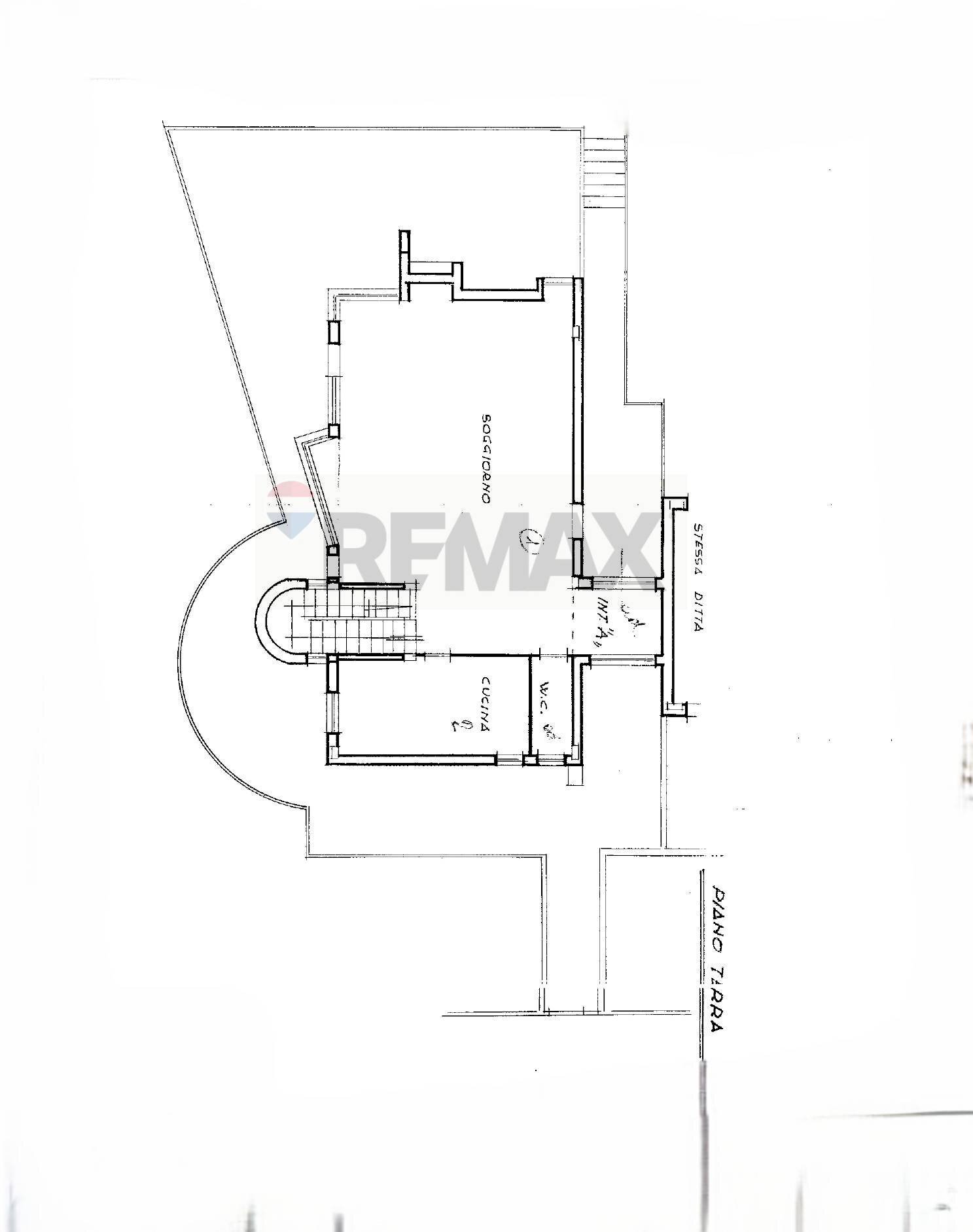 Pianta 2D - Semi-detached house Via Alcmane, Roma - floor plans 1