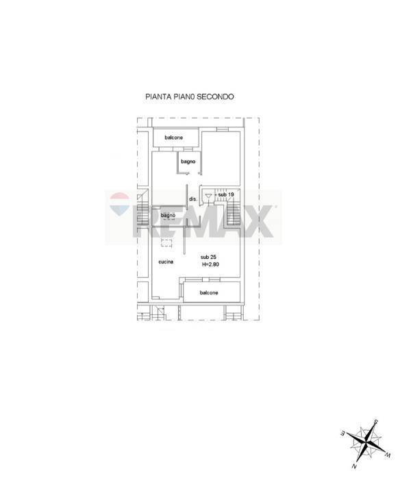 Pianta 2D - Apartment Matera - floor plans 1