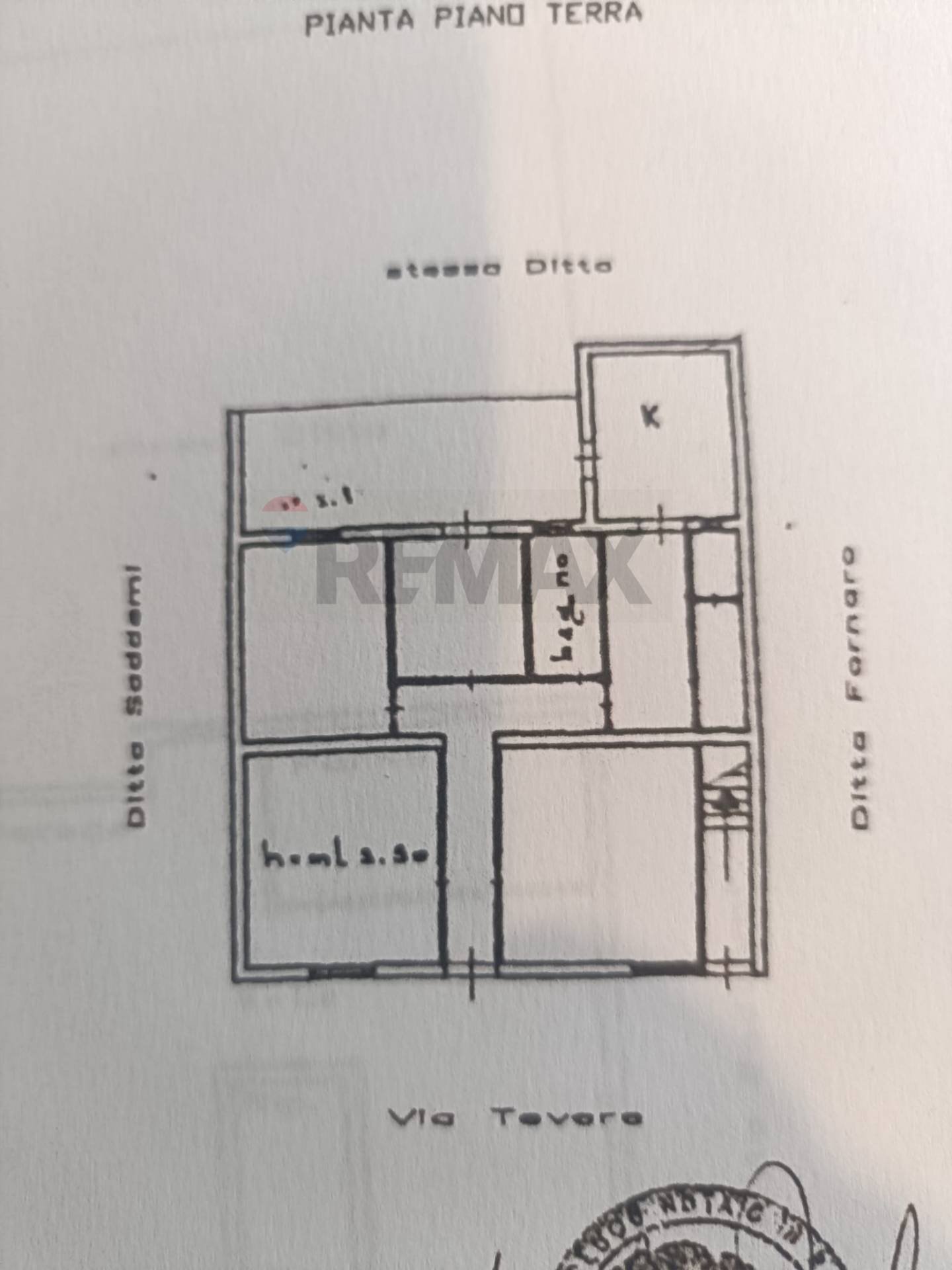 Pianta 2D - Independent house via Tevere
 
32, Comiso - floor plans 1