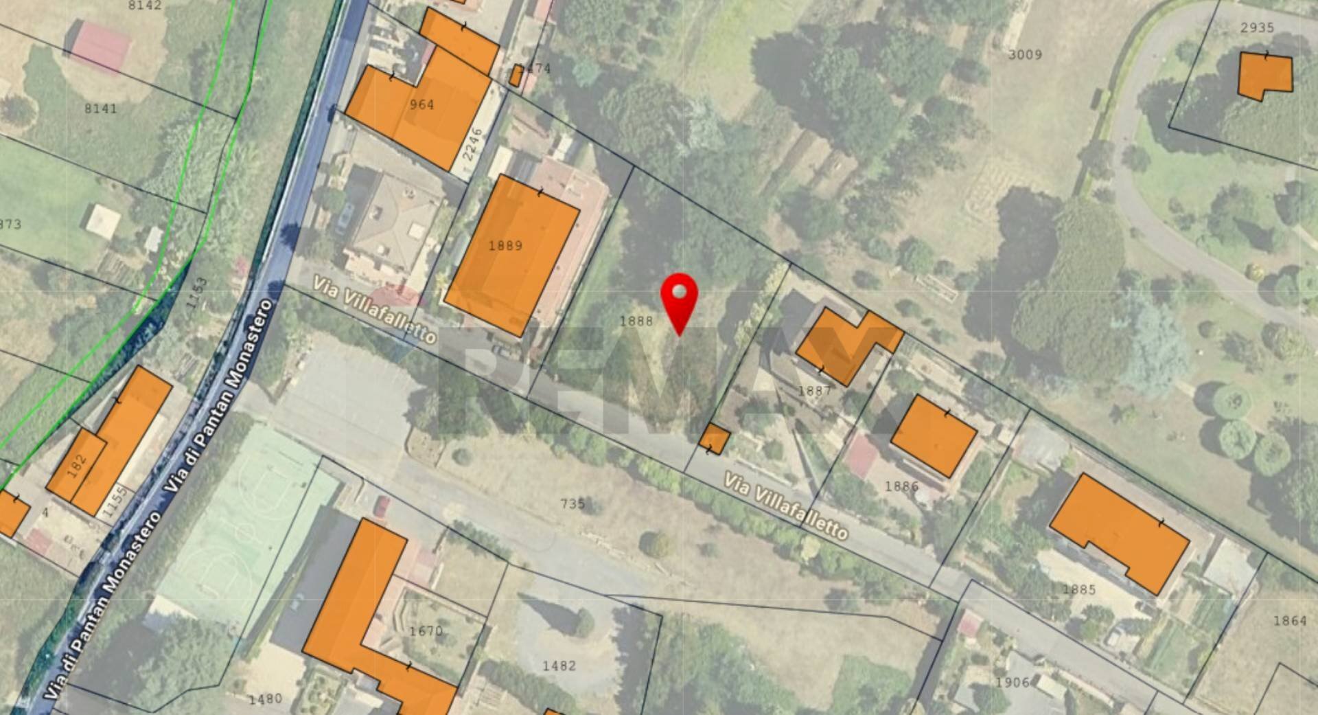 Pianta 2D - Terreno edificabile Roma - planimetria 1