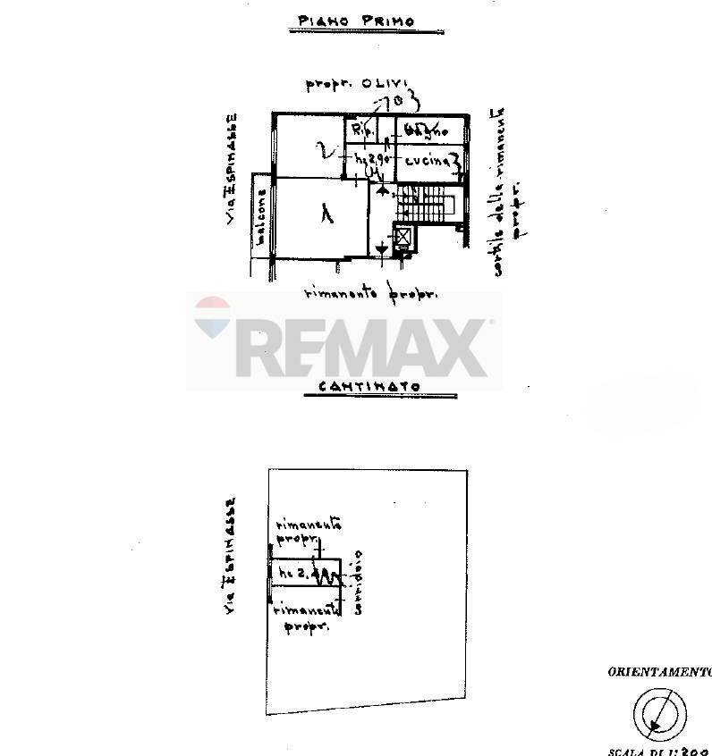 Pianta 2D - Two-room apartment Via Panfilo Nuvolone
 
27, Milano - floor plans 1