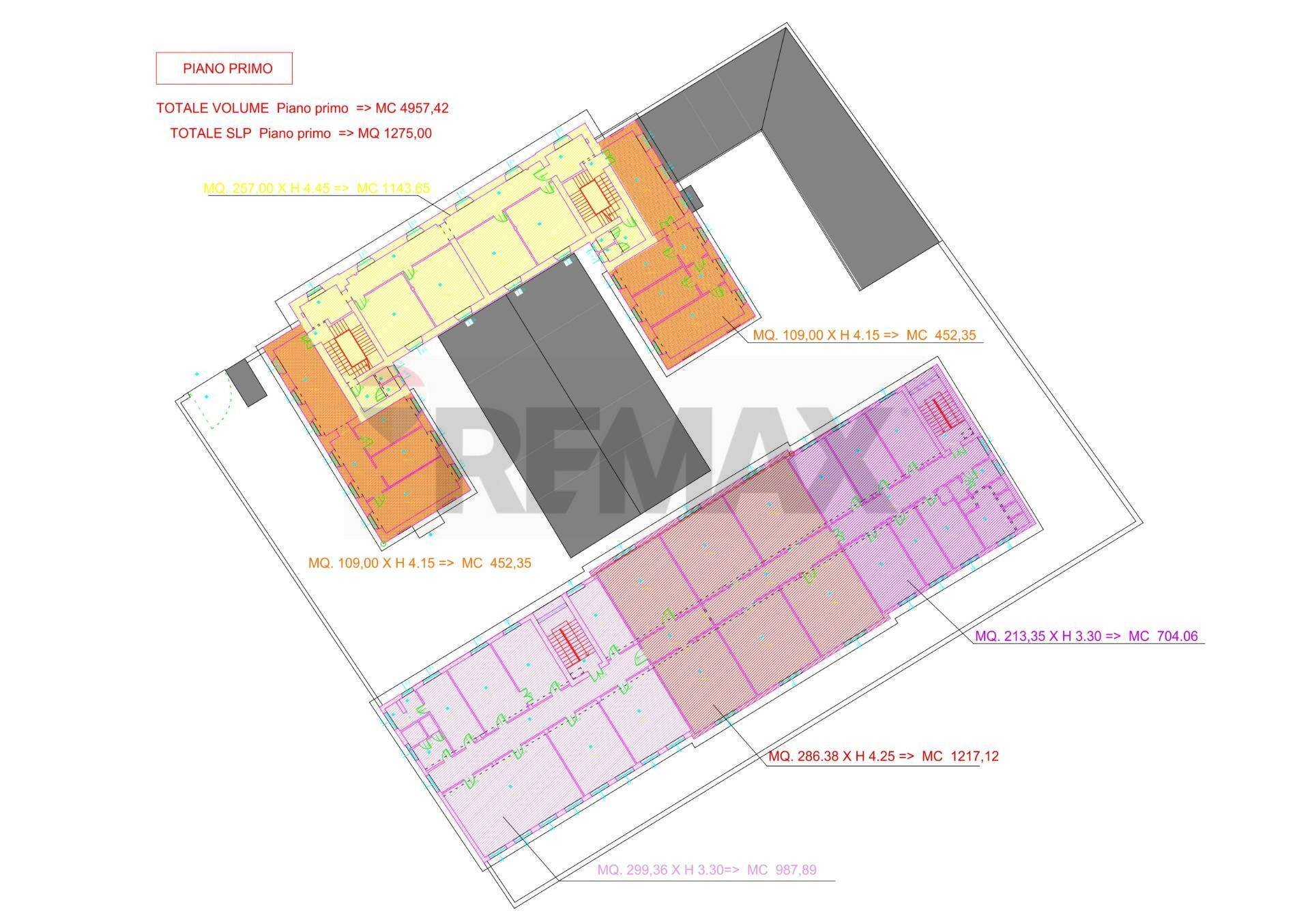 Pianta 2D - Stable - Palace Via Vittorio Gasparini
 
18, Bergamo - floor plans 1