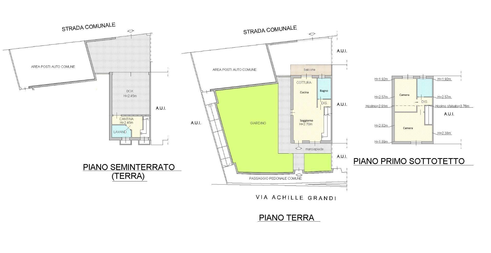 Foto 33 - Villa a Schiera via Grandi
 
18, Solbiate Arno - planimetria 1