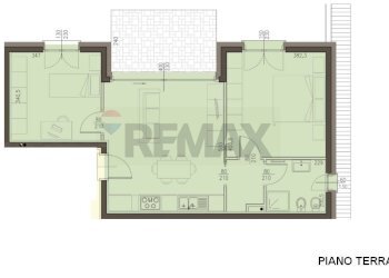 Pianta 2D - Three-room apartment via ratti, Bizzarone - photo 14