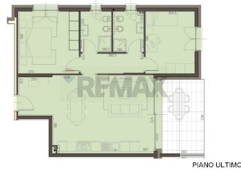 Pianta 2D - Trilocale via rongio, Olgiate Comasco - foto 19