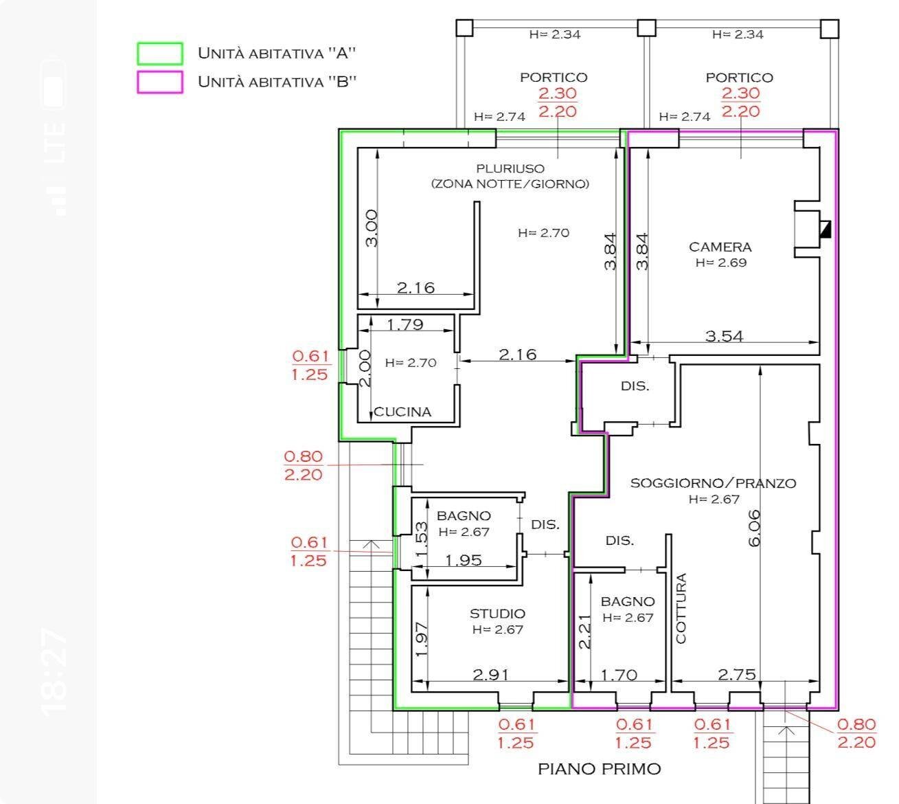 Foto 12 - Three-room apartment via del cotone
 
40, Marciana Marina - floor plans 1