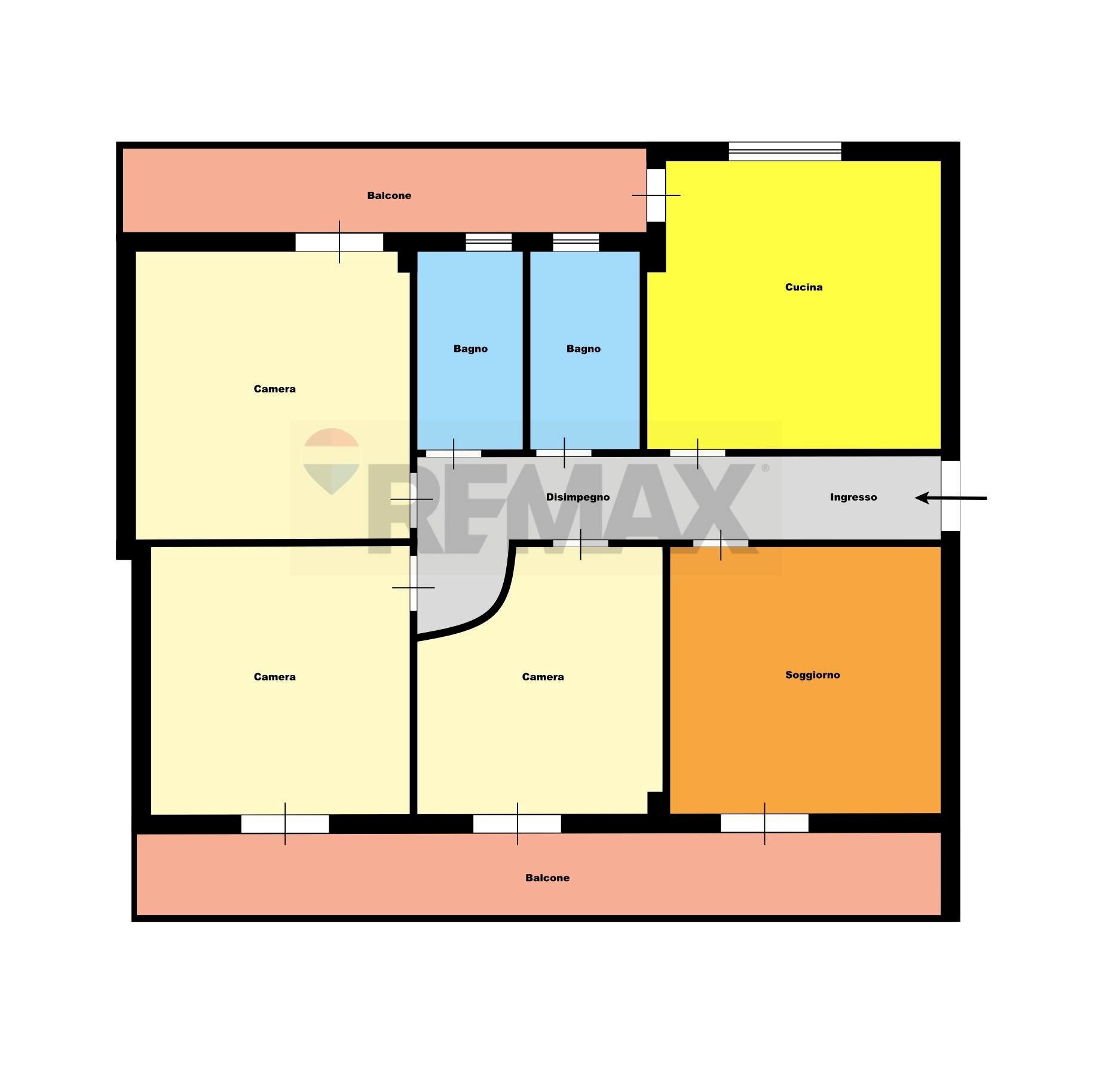Pianta 2D - Attic VIA TEVERE
 
49, Marano di Napoli - floor plans 1